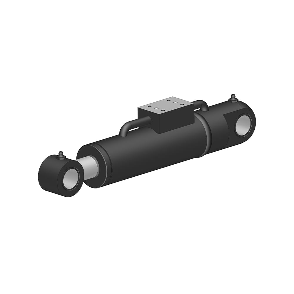 Kontrola mostu pojazd hydrauliczny cylinder